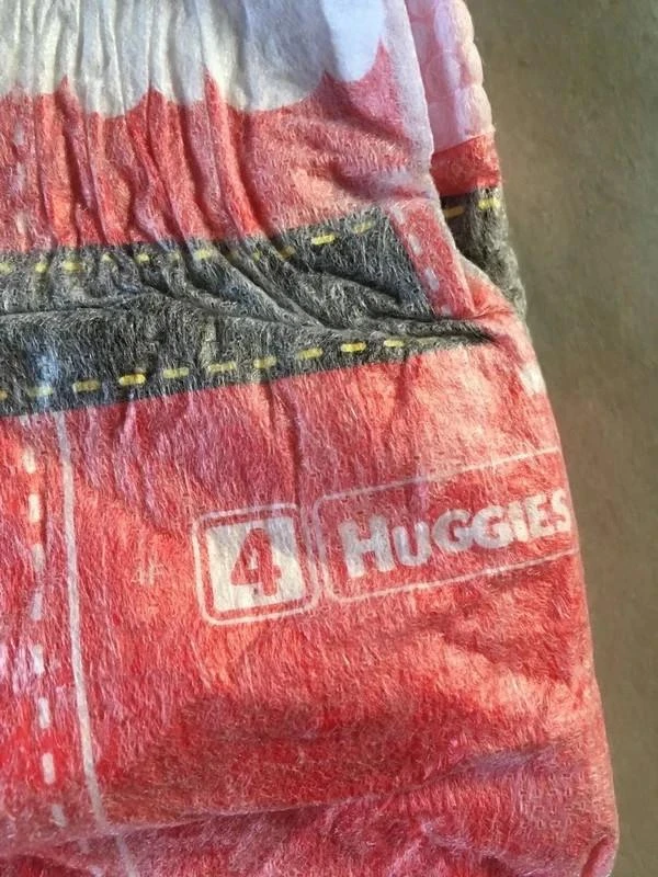 1 Huggies Babyluier Maat 4 - Kerstman Motief - Komt uit de VS – photo 6